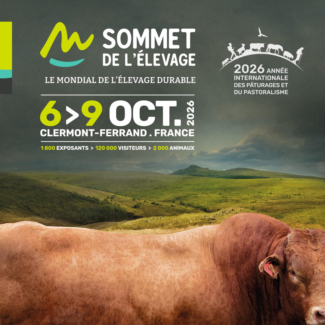 Affiche sommet élevage 2026